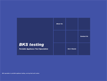 Tablet Screenshot of bkstesting.co.uk
